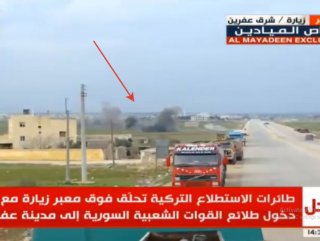 Türk jetleri YPG’ye desteğe giden konvoyu bombaladı