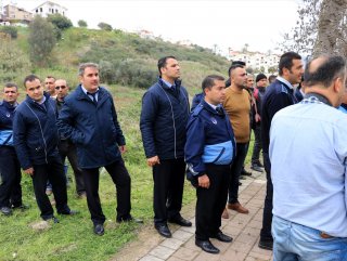Adana’da belediye ekipleri arasında arbede