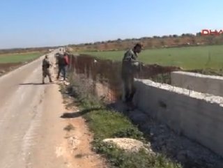 Afrin’de teröristler tünelleri yarım bırakıp kaçtı