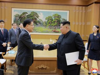 Kim Jong ilk kez Güney Koreli diplomatlarla görüştü