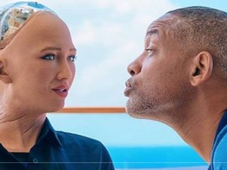 Will Smith, Robot Sophia’yı tavlamak istedi
