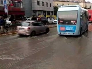 İstanbul’da sağanak ve dolu yağışı