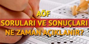AÖF sınav sonuçları ne zaman hangi gün açıklanacak? Anadolu Üniversitesi tarih verdi mi?