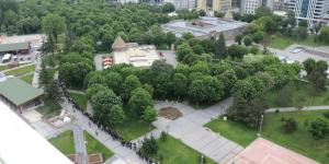 Kayseri&rsquo;de domates fidesi kuyruğu