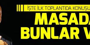 İşte Cumhurbaşkanı Erdoğan başkanlığındaki yeni sistem toplantısında ele alınan konular