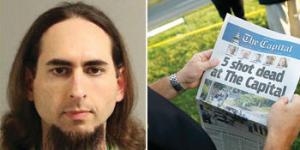 Gazeteyi kana bulayan cani