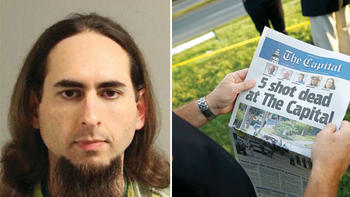 Gazeteyi kana bulayan cani