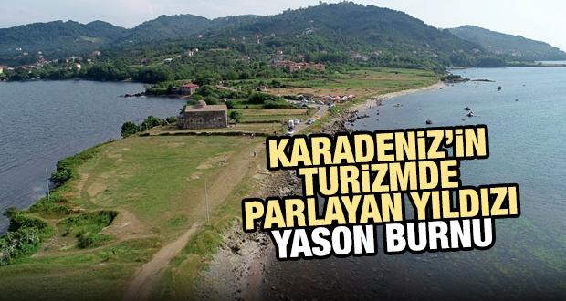 Karadeniz’in turizmde parlayan yıldızı “Yason Burnu”