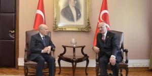 Son dakika… TBMM Başkanı Kahraman&rsquo;dan Bahçeli&rsquo;ye veda ziyareti