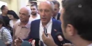 Muharrem İnce&rsquo;den CHP&rsquo;ye ilk yanıt