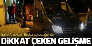 Suudi Arabistan Başkonsolosluğu’nda dikkat çeken gelişme