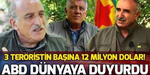 ABD’den PKK’lı teröristlerin başına ödül
