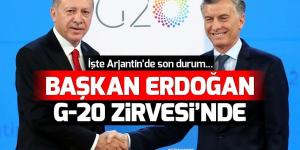 Başkan Erdoğan Arjantin’de DÜNYA