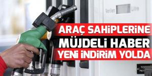 Benzin ve motorinde yeni indirim yolda!