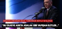Başkan Erdoğan Necip Fazıl Ödülleri töreninde konuştu