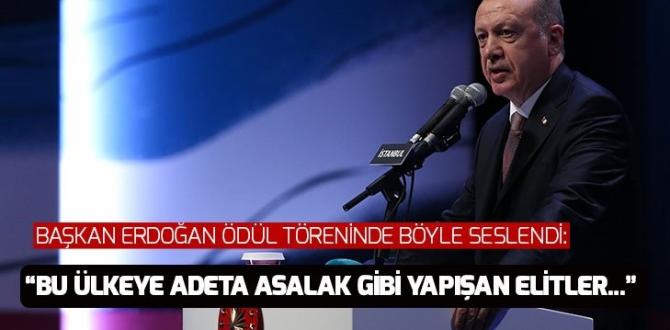 Başkan Erdoğan Necip Fazıl Ödülleri töreninde konuştu