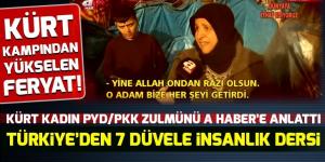 Suriye’deki Kürt kampından yükselen ses! PKK zulmünü gözyaşları içinde anlattı
