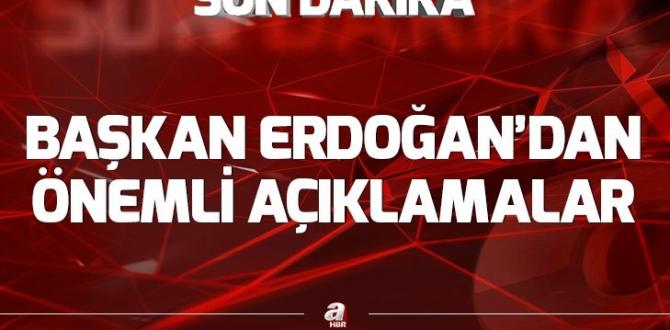 Son dakika: Başkan Erdoğan’dan Muş’ta önemli açıklamalar