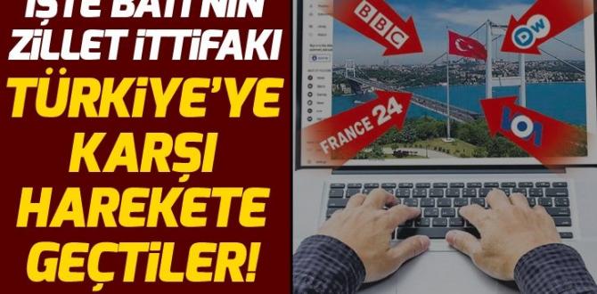 Batı’nın dört büyük medya kuruluşu Türkiye’ye karşı YouTube’dan yayına başladı!