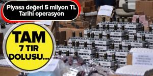 7 tır dolusu sahte ilaç ele geçirildi!