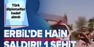 Son dakika: Erbil’de Türk diplomatların bulunduğu restorana saldırı