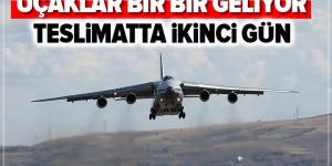 Son dakika: S-400’leri getiren 4.Rus uçağı geldi.