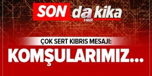 Milli Savunma Bakanı Akar’dan Kıbrıs mesajı.