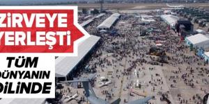 TEKNOFEST İstanbul, 1 milyon 720 bin ziyaretçiyle zirveye yerleşti