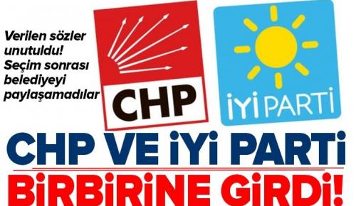 Son dakika: Manisa Akhisar’da CHP ve İyi Partililer birbirine girdi
