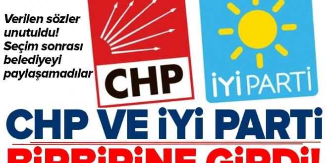 Son dakika: Manisa Akhisar’da CHP ve İyi Partililer birbirine girdi