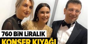 İsraf algısı yürüten İmamoğlu’ndan Şevval Sam’a 760 bin TL’lik konser kıyağı .