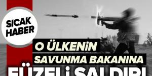 SON DAKİKA: Yemen Savunma Bakanı Makdisi’ye füzeli saldırı! .