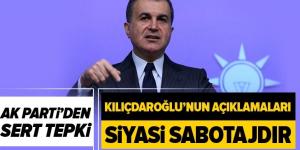 AK Parti Sözcüsü Ömer Çelik’ten Kemal Kılıçdaroğlu’na sert tepki