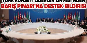 Türk Konseyi Liderler Zirvesi’nden Barış Pınarı Harekatı’na destek bildirisi