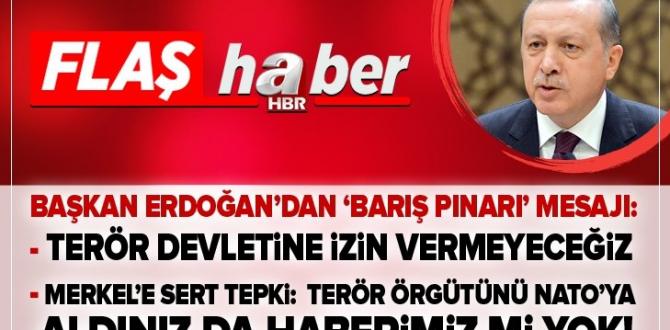 Son dakika: Başkan Erdoğan’dan flaş açıklamalar: Suriye’nin kuzeyinde terör devletinin kurulmasına izin vermeyeceğiz .