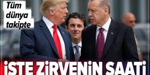 Başkan Erdoğan, ABD Başkanı Trump ile yarın 20.00’de görüşecek.