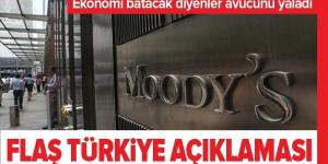 Kredi derecelendirme kuruluşu Moody’s: Türkiye’nin ekonomisi toparlanıyor