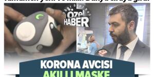 Son dakika: Koronavirüse karşı tamamen yerli ve milli akıllı maske üretildi! Koronayı böyle tespit ediyor |Video.