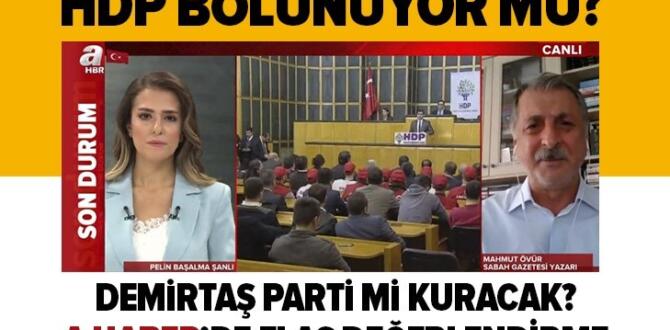 HDP bölünüyor mu? Selahattin Demirtaş yeni parti mi kuruyor?