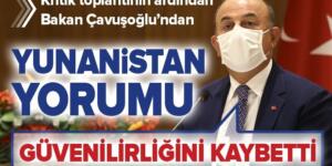 Son dakika: Dışişleri Bakanı Mevlüt Çavuşoğlu’ndan Akdeniz açıklaması