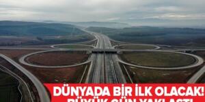 Kuzey Marmara Otoyolu güzergahı | Havadan böyle görüntülendi! Dünyada bir ilk olacak