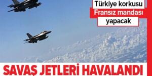 Fransa ve Yunanistan savaş jetlerini birlikte uçurdu