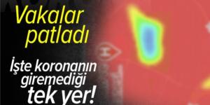 Samsun’un risk haritası kıpkırmızı! Koronavirüsün giremediği tek yer ise orası oldu.