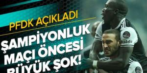 Beşiktaş’a iki şok birden! Cenk Tosun ve Aboubakar, PFDK’ya sevk edildi .