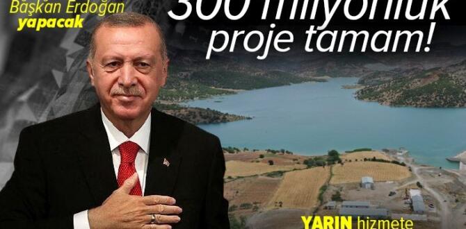 Son dakika: Başkan Erdoğan Yukarı Afrin Barajı’nı yarın açacak