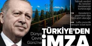 Son dakika: Başkan Erdoğan’dan 5 Haziran Dünya Çevre Günü Toplu Açılış Töreni’nde önemli açıklamalar