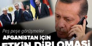 Başkan Erdoğan’dan peş peşe görüşmeler | Afganistan için etkin diplomasi.